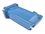 Cycloid Hydraulic Motor HMK-400 Fits for AGT ECSSCT72 Trencher Skid Steer Blue 57918374