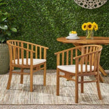 ZUN ALONDRA DINING CHAIR, TEAK 65491.00