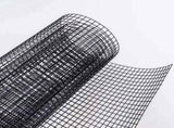 Black Hardware Cloth 5 ft 100 ft, 19 Gauge 1/2 inch Black PVC Vinyl Coated Welded Wire Fence W2286P428282