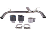 Axle Back Exhaust Muffler Kit Carbon Tip for 2012-2016 BMW 335i F30 435i F32 49842560