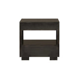 Smoked Peppercorn 2-drawer Nightstand B062P145477
