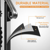 Matte Black Outdoor 4 Level Iron Handrail 05779125