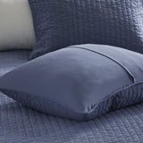 3 Piece Quilt Set Navy Full/Queen B035129034