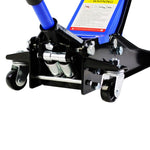 ZUN Hydraulic Low Profile and Steel Racing Floor Jack 3 Ton Capacity, with Dual Piston Quick 38087486