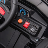 12V kids Ride On Mini UTV, Electric Car with Front LED Lights and Horn, Single Seat with a Safety W2181137667