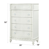 ZUN Ivory 5-Drawer Chest B062P209029