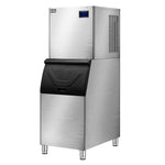 ZUN Commercial Ice Maker Machine, 400lbs/24H Production, 280lbs Storage Bin, Industrial Ice Machine, 04916810