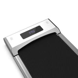 ZUN WalkingPad/Treadmill 3 Colors Available - Under The Desk Home Space-Saving Black-White-Silver Indoor 30480931