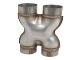 Exhaust shunt adapter 3 double in 3 double out MT015016 15047519