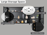 48*28in OZON Board, 1 Door, 2 Layers, Led Light, Anti-Fog, Three-Color Lighting, Brightness 56218139
