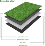 7FT x 15FT Artificial Turf for Dogs - Professional Large Outdoor Pet Lawn Mat with Drainage Holes W3280P340560