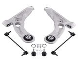 2PCS Front Suspension Control Arms w/Sway Bar Link Fit for 2014-2018 Jeep Cherokee AWD 00313182
