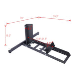 1800 Lb. Capacity Motorcycle Stand/Wheel Chock,adjustable heavy duty W46542401