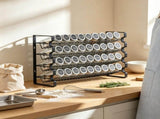 Spice Rack Organizer for Cabinet , Seasoning Organizer Set with 36 Jars, Labels & Funnel 34182595