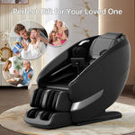 ZUN 2024 Massage Chair Full Body, Shiatsu Massage Chair Recliner with Airbag Massage, LCD Touch Screen, W2561P182929