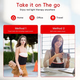 Red Light Massage Belt ,Protective Breathable Belt, Warm , Wearable Device, Tight Waist, Gift For 14017009