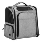 Pet Carrier, Expandable Cat Dog Carrier with Front & Back Extension, Breathable Mesh Travel 53363786