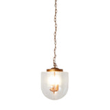 Delphi Pendant Lamp - Coarse Gold and Clear Glass B183P301072