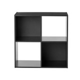 4 Cube Storage Organizer, Black 50402674