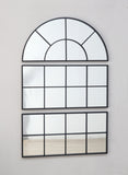30" x 45" Large Arched Wall Mirror with Three Separate Sections W2078P218270