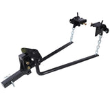 1,2000lb Weight Distribution Hitch with Height Adjustable Forged Shank W465P185515