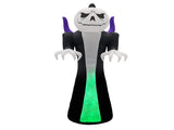 12FT Giant Halloween Inflatable Blow Up Decorations, Grim Reaper with Jack-o'-Lantern Pumpkin Head 19899625