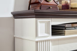 Corner Mantel Cabinet for Living Room or Bedroom with 23 inch Fireplace Insert Heater for the W2393P230132