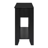 U_Style 55.4" Modern Entryway Console Table with Three Storage Drawers,Sideboard with Poplar Legs N711P272499B