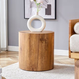 The cylindrical table with its patterned design can be easily integrated into a variety of interior W1512P366006