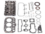 Complete Cylinder Head & Full Gasket Kit Fit for Yanmar 3TNV70 Engine VIO10-2 VIO15-2A VIO15-3 17739421