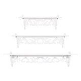 Set of 3 Floating Wall Shelves Bookshelf Display Wall Shelf Storage Rack 30401635