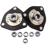 Pair Camber Plates Top Mount For NISSAN S13 S14 Silvia 240SX 240SX 1989-1998 Black 12165543