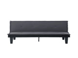 Convertible Futon Sofa Bed, 5 Adjustable Position Faux Suede 2 in 1 Foldable Couch for Small Space B347P505185
