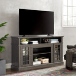 ZUN Classic TV Media Stand Modern Entertainment Console for TV Up to 65" with Open and Closed Storage W1758P147683