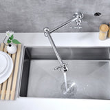 Folding faucet Pot Filler Faucet Wall Mount 03451318