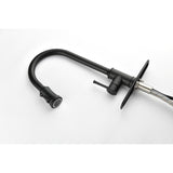 Single Handle High Arc Pull Out Kitchen Faucet,Single Level Stainless Steel Kitchen Sink Faucets W2287141940