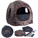 Pop Up Ground Camo Weather Resistant Hunting Tent 87101931