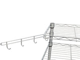 US 4Tier Kitchen Bakers Rack Microwave Oven Stand Storage Cart Workstation Shelf 15516534