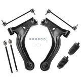 10 Pcs Front Lower Control Arm with Tie Rod End fit for Mazda Tribute 2005 - 2009 95500601