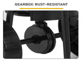 Broadcast Spreader, 70LBS Capacity, Walk-Behind Push Spreader, 15-Level Adjustment, 8 in All Terrain 49728070