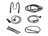 Weather Strip Seal Full Weatherstrip Kit Set Fits for Chevy Corvette 5.7L V8 1984-1996 9096GGW 46354577