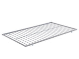 METAL BUNK BED WITH TRUNDLE SILVER W311120501