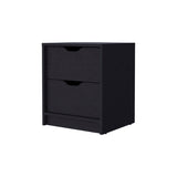 Dillon 2 Drawers Nightstand, Bedside Table with Storage B128P148696