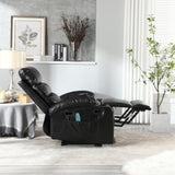 21"seat width,large size Electric Power Lift Recliner Chair Sofa for Elderly, 8 point vibration W2297P264017