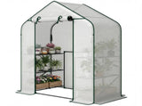Garden Bed with Mini Greenhouse 71784940