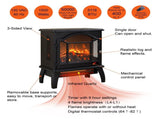 18 inch 3D Flame Electric Infrared Quartz Fireplace Stove with remote control W1769112699