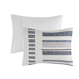 King/Cal King 3 Piece Cotton Printed Duvet Cover Set w/ trims B03596496