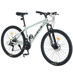 ZUN 27.5 Inch Wheels 21 Speed Mountain Bike, for Men Women Boys and Girls, Front Suspension,Aluminum W1019P232786