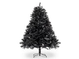 FCH 6ft 1050 Branches PVC Christmas Tree Black 35709404