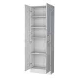 Cameron Pantry Cabinet with 4 doors and 5 hidden shelves B128P189934